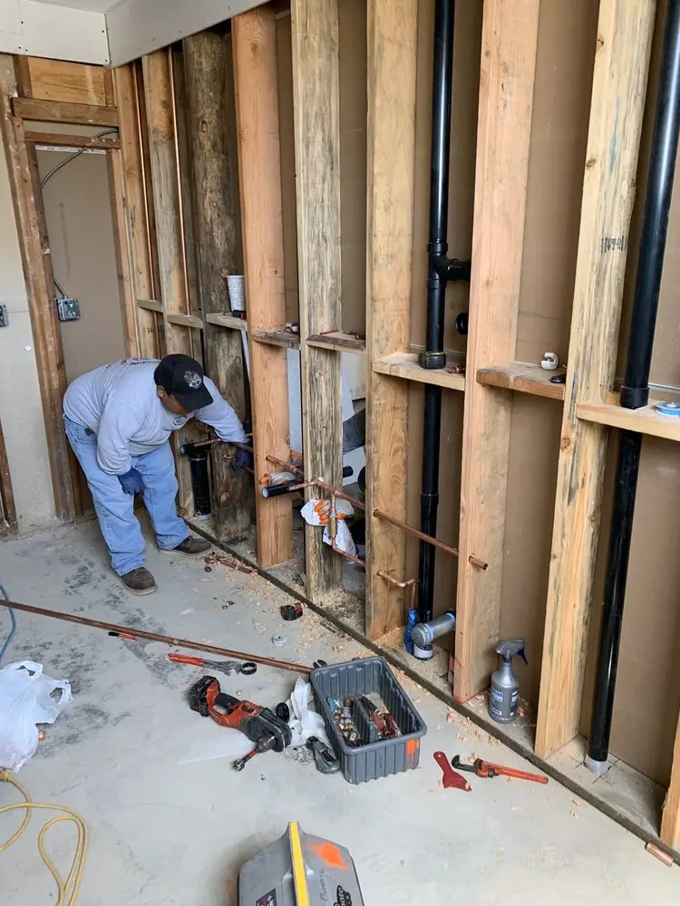 Commercial rough-in plumbing for Water Heater Replacement in Yaphank